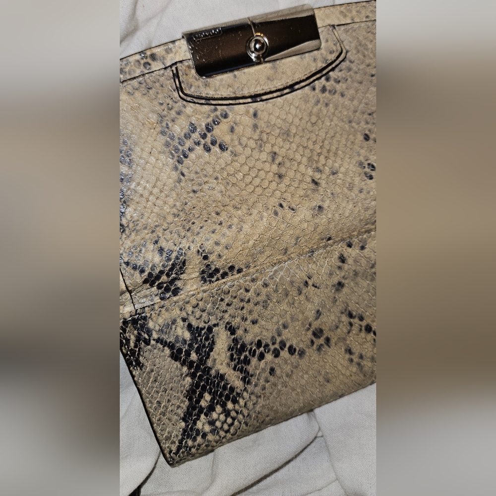Coach Kristen Python slim envelope wallet - Picture 10 of 10